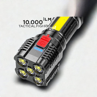 10000LM Rechargeable Tactical Flashlight - Pixel World Store