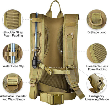 17L Hydration Backpack with 3L Bladder - Pixel World Store