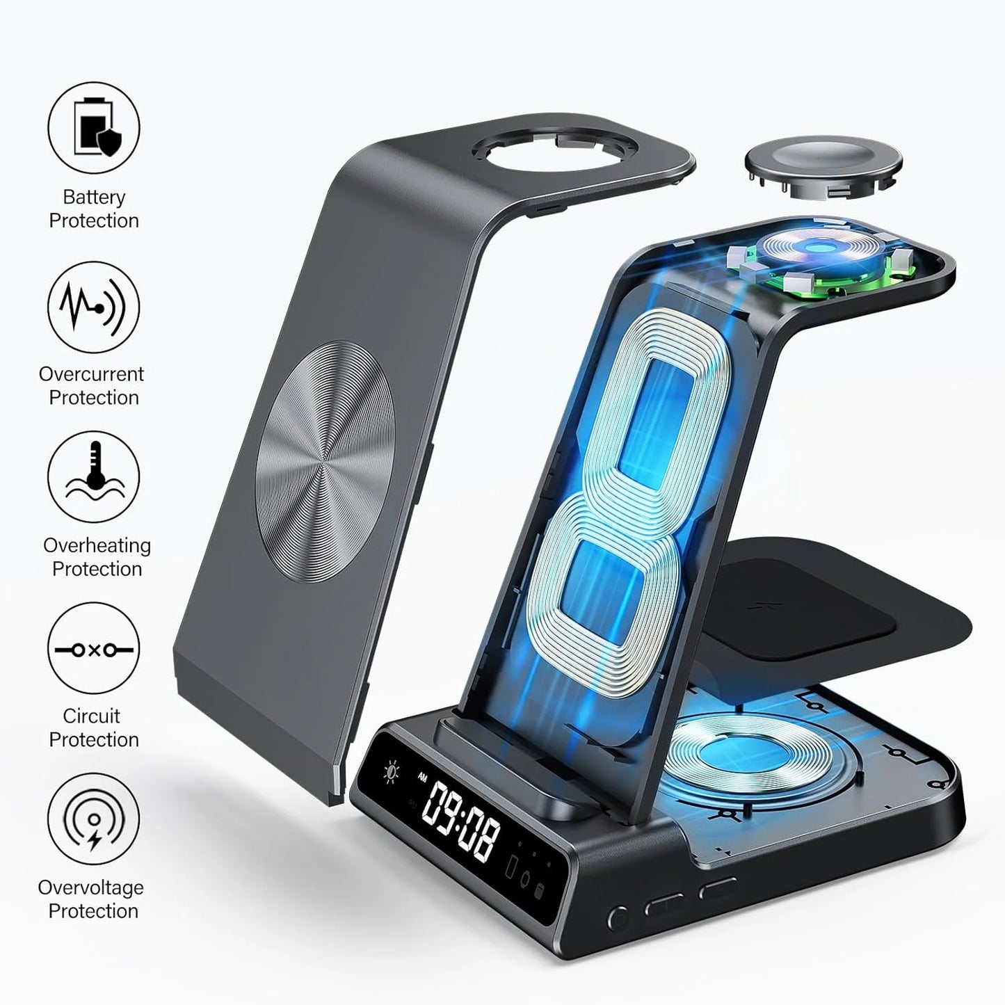 3-in-1 Wireless Charger for Samsung Galaxy