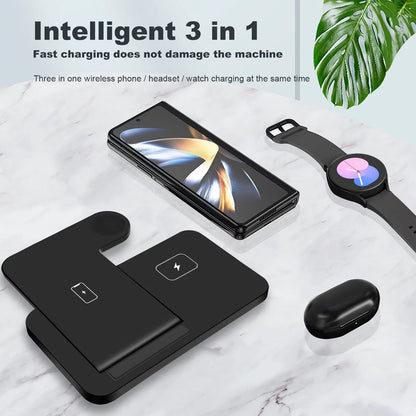 3 - in - 1 Foldable Wireless Charger for Samsung - Pixel World Store