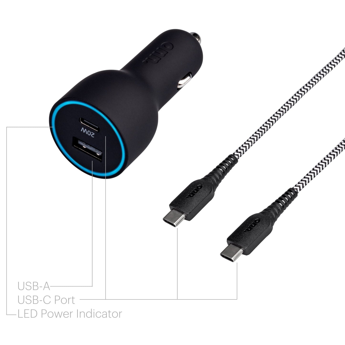 32W Dual - Port Car Charger Kit - Pixel World Store