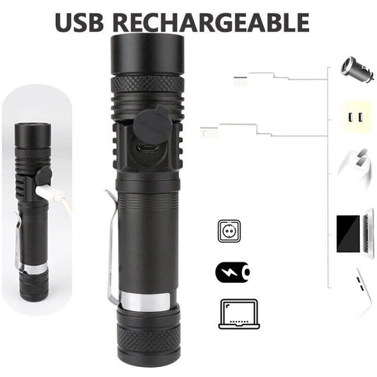 90000LM Tactical Flashlight