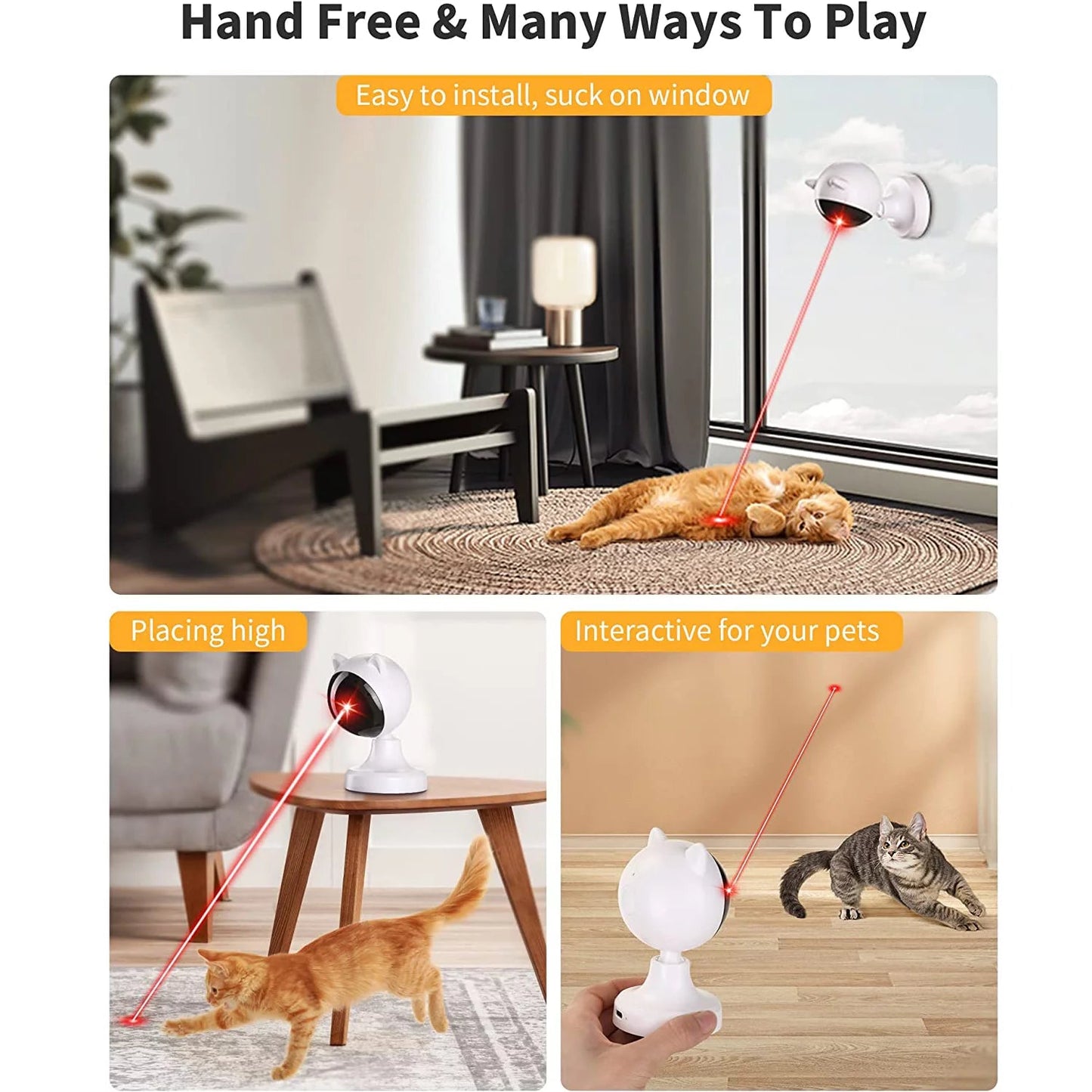 Automatic Cat Laser Toy