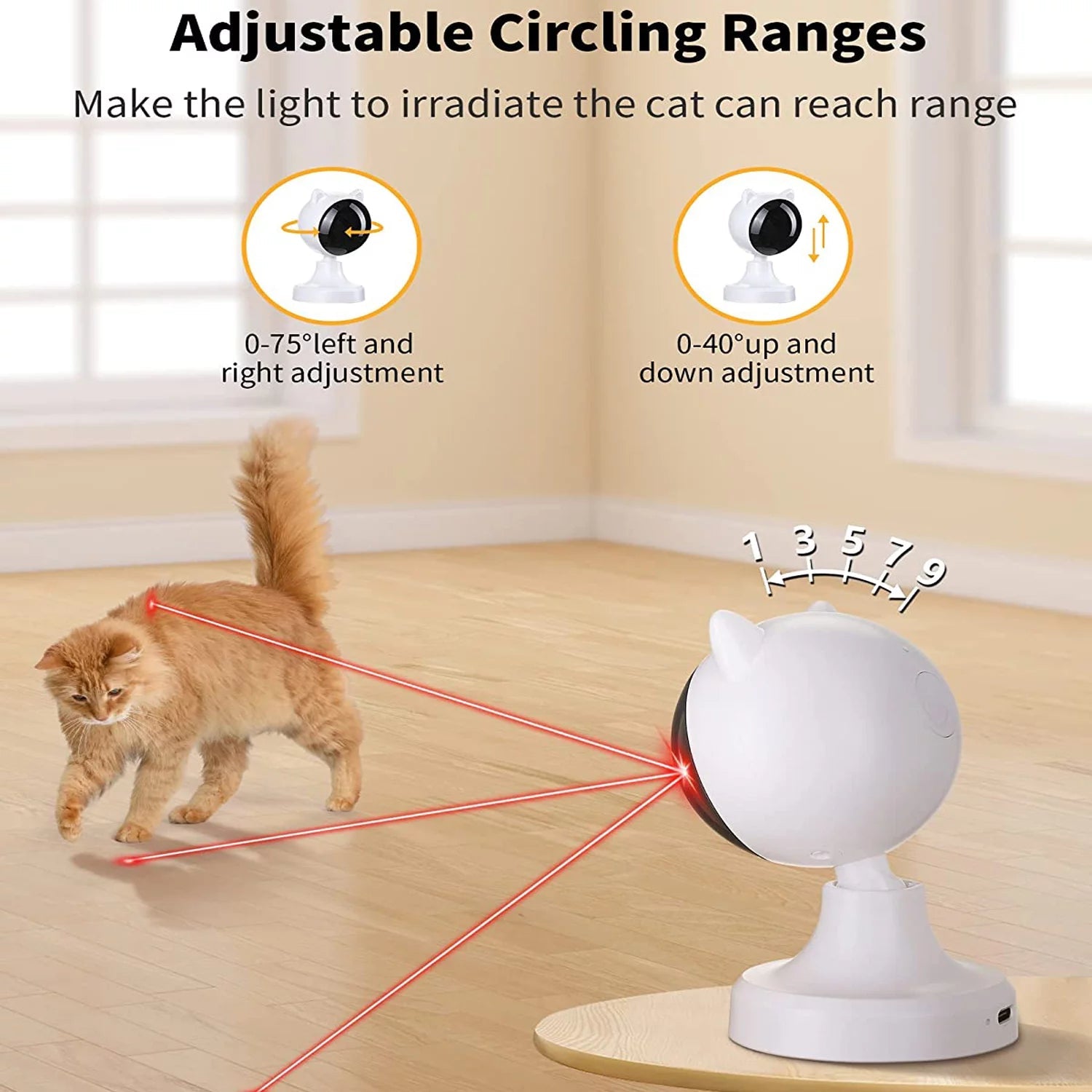 Automatic Cat Laser Toy