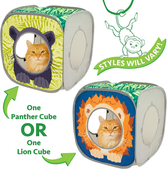 Collapsible Cat Play Cube