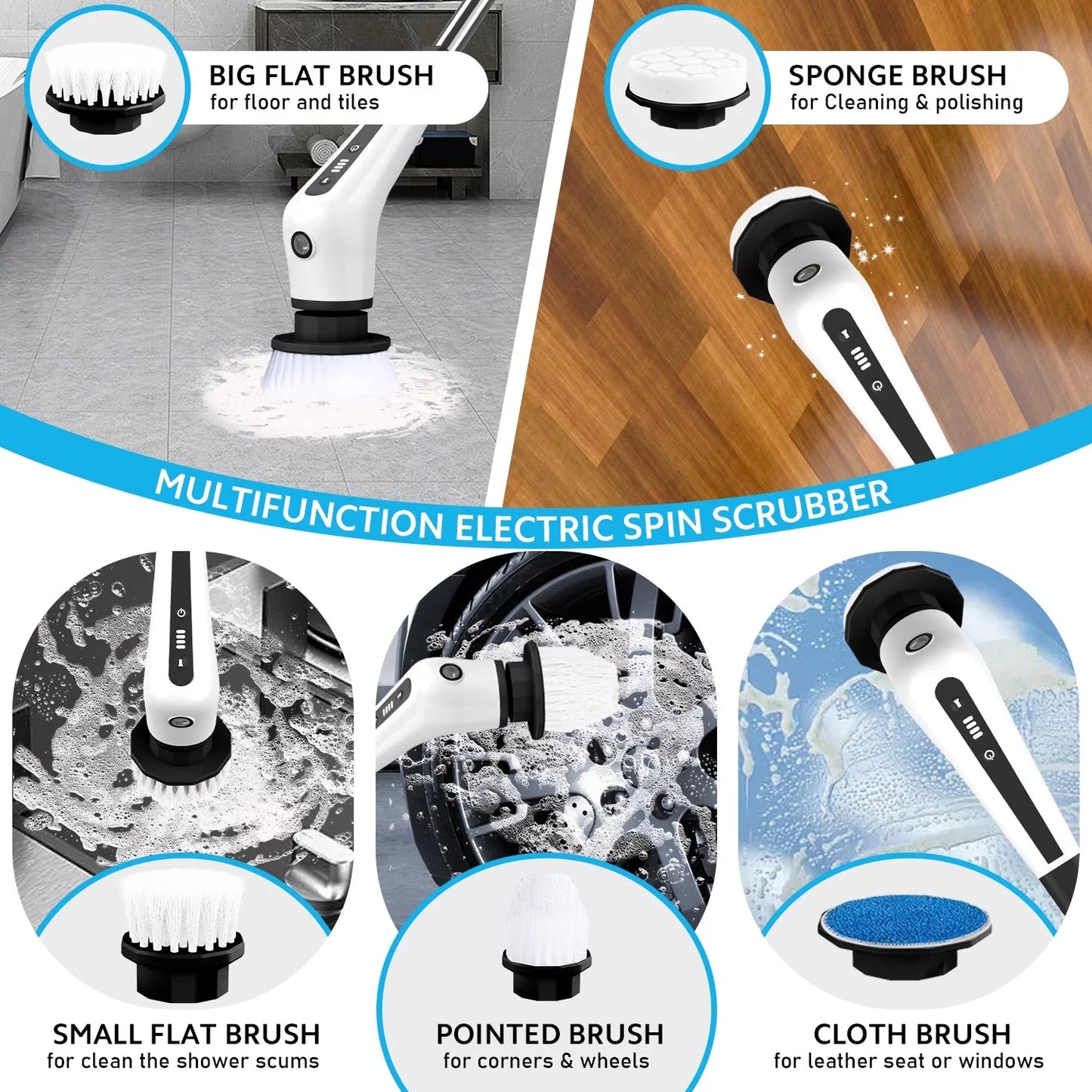 Electric Spin Scrubber