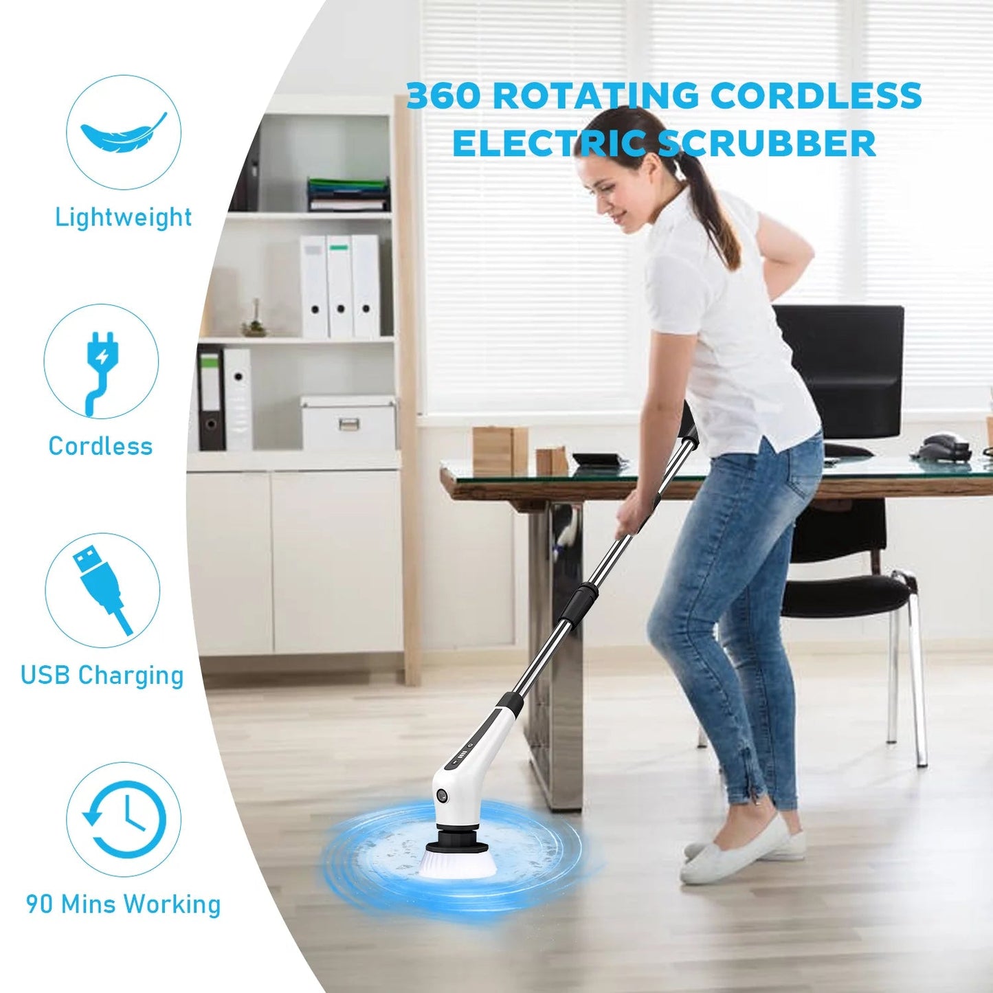 Electric Spin Scrubber