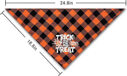 Cranberrypet Halloween Bandanas for Dogs (2 - Pack) - Pixel World Store