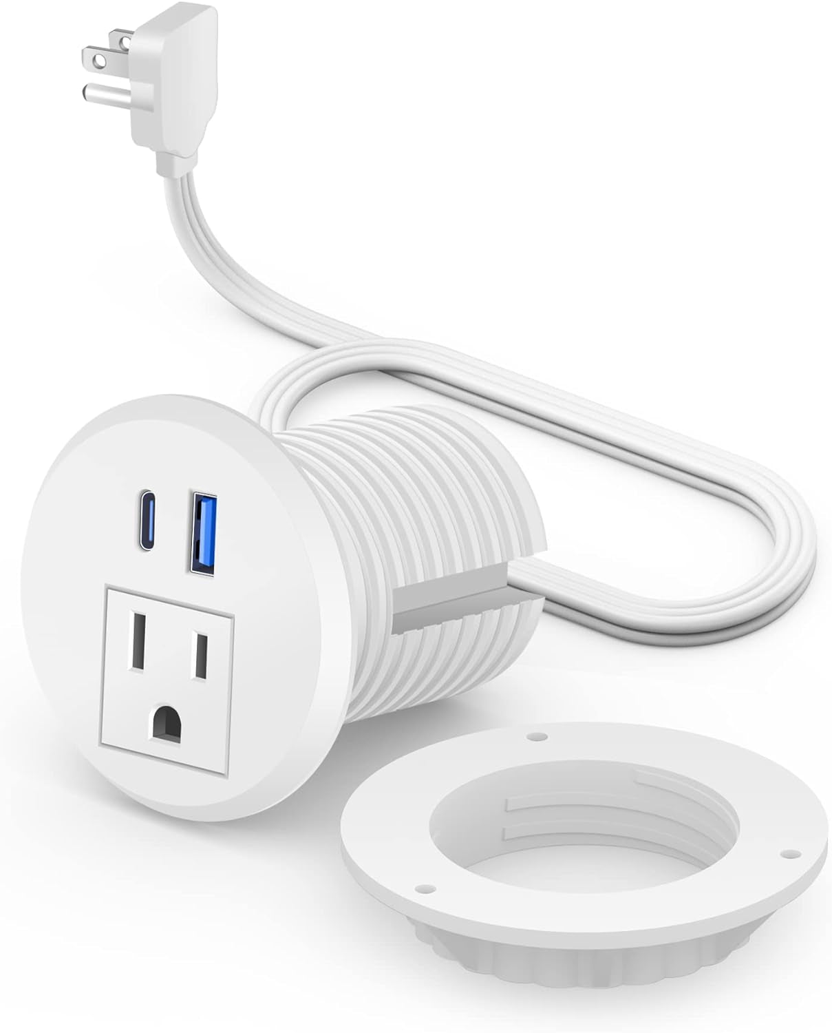 Desk Power Grommet with USB