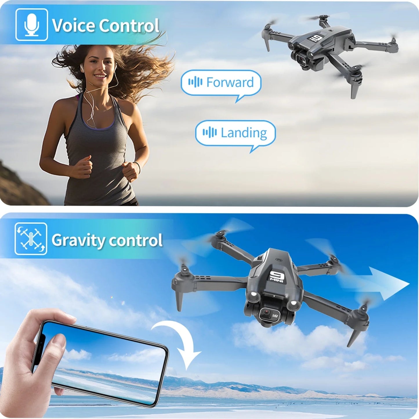 Foldable Drone with 1080P Camera - Pixel World Store