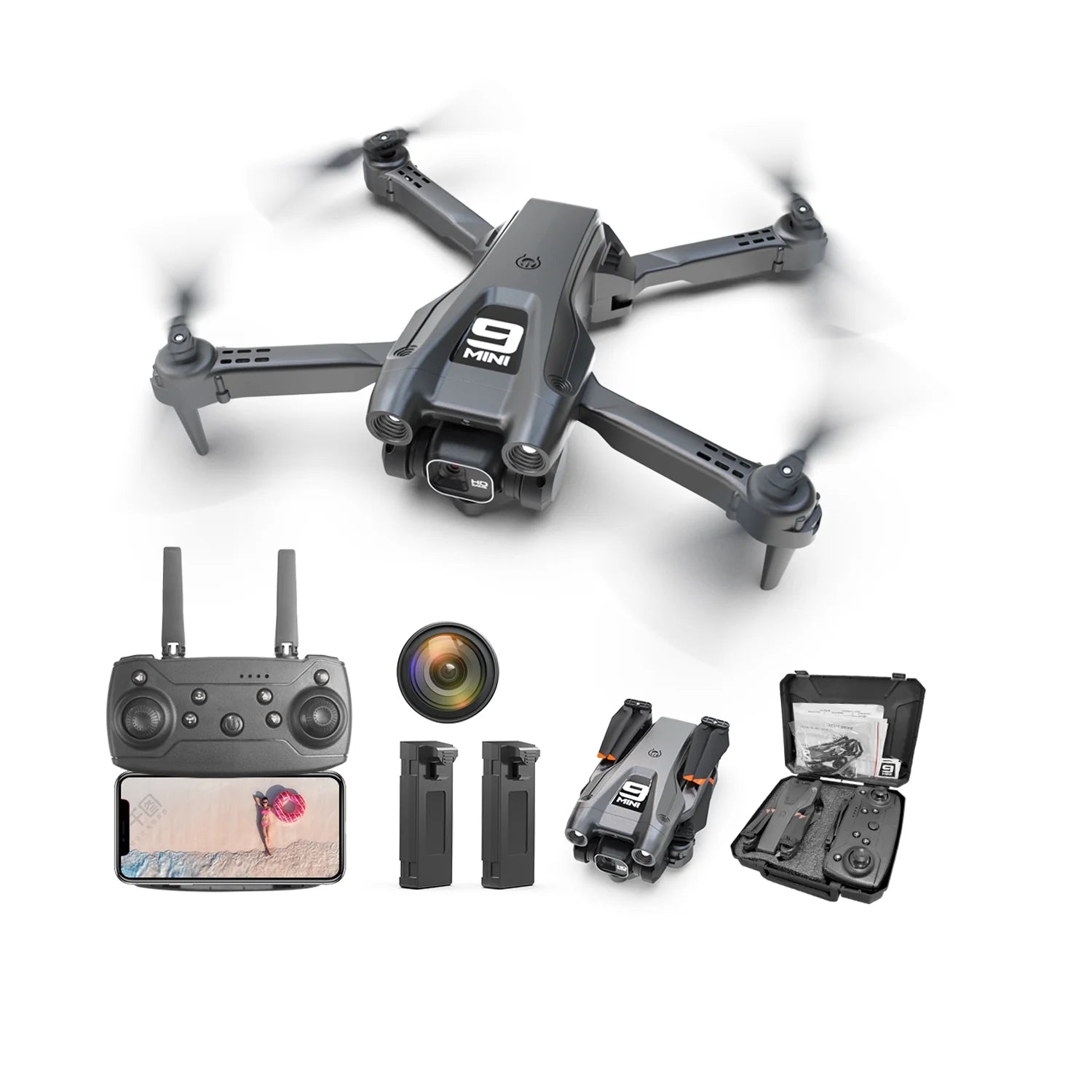 Foldable Drone with 1080P Camera - Pixel World Store