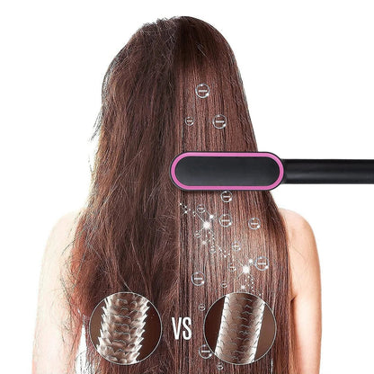 Hair Straightener Brush Straightening - Pixel World Store