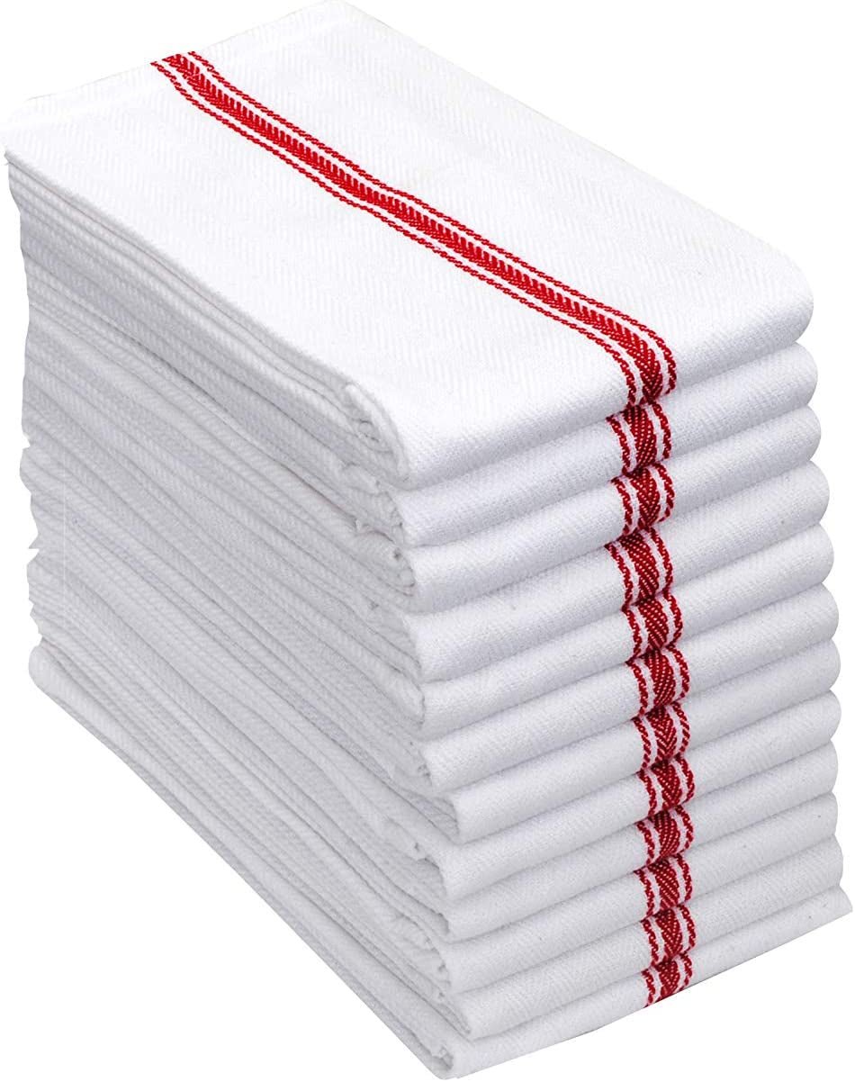 Herringbone Dish Towels (Set of 12) - Pixel World Store