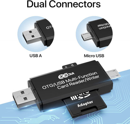 Micro USB OTG to SD Card Reader