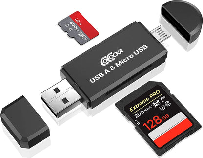 Micro USB OTG to SD Card Reader