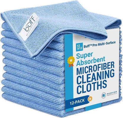 Microfiber Cleaning Cloths (12 - Pack) - Pixel World Store