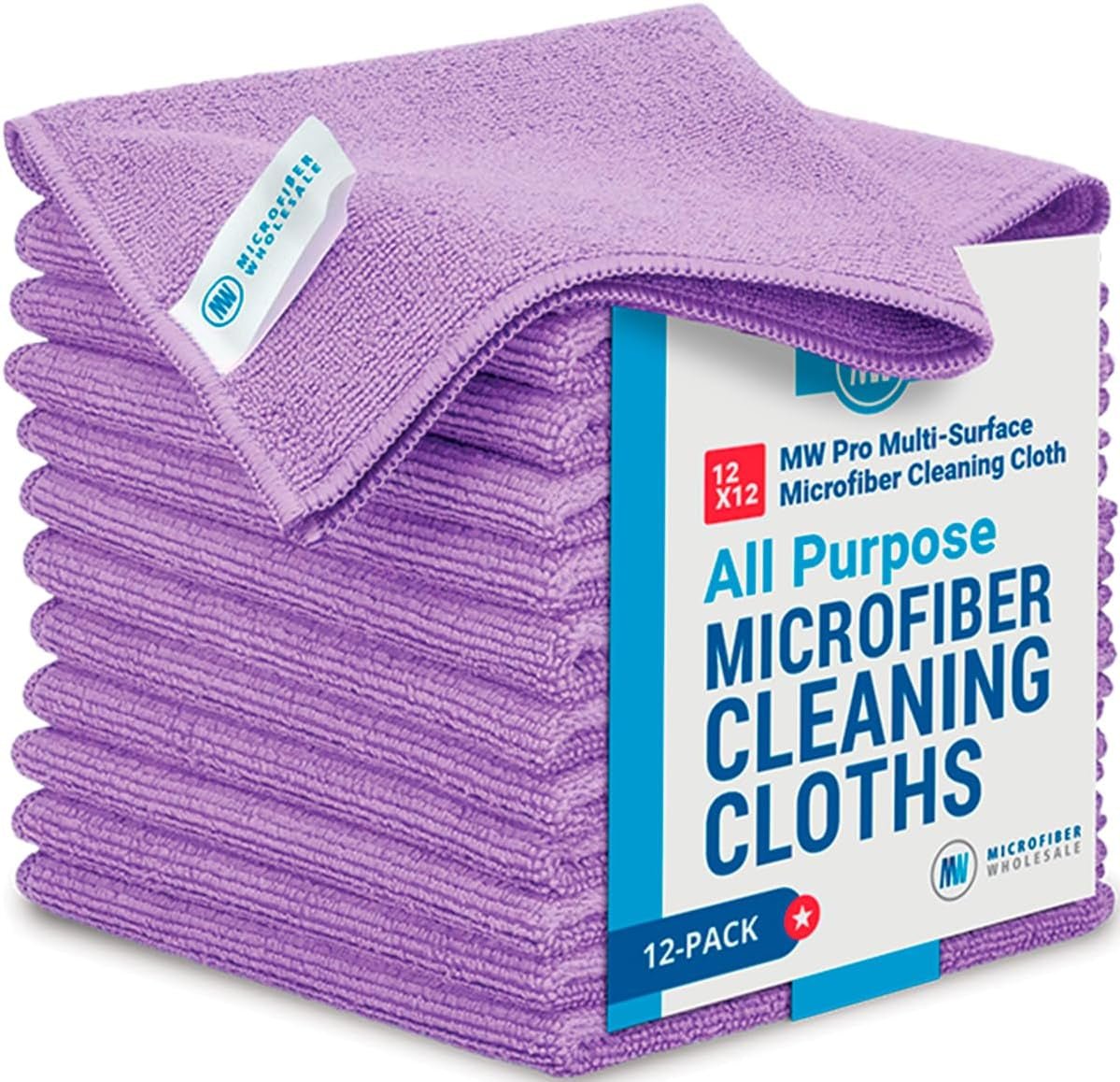 Microfiber Cleaning Cloths (12 - Pack) - Pixel World Store