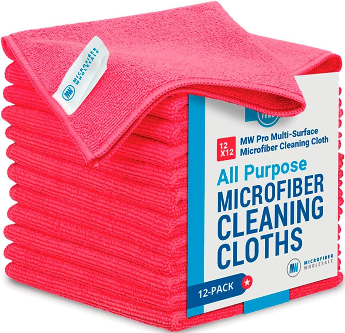 Microfiber Cleaning Cloths (12 - Pack) - Pixel World Store