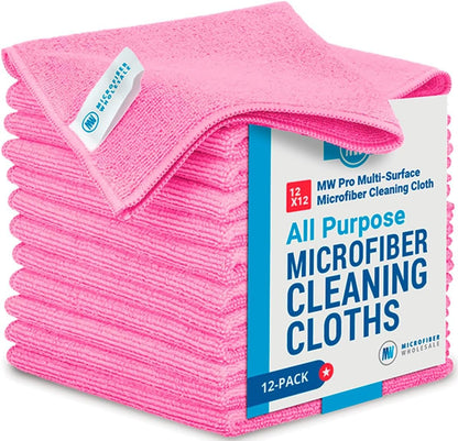 Microfiber Cleaning Cloths (12 - Pack) - Pixel World Store