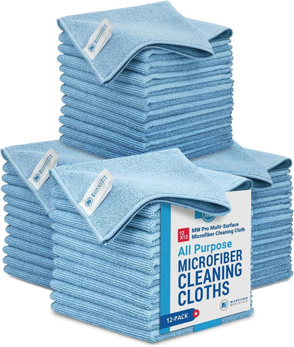 Microfiber Cleaning Cloths (12 - Pack) - Pixel World Store