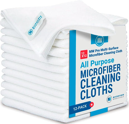 Microfiber Cleaning Cloths (12 - Pack) - Pixel World Store