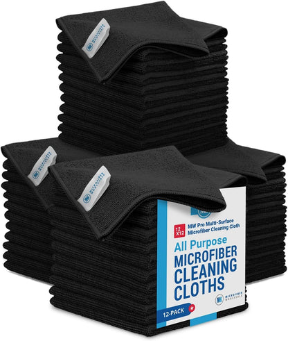 Microfiber Cleaning Cloths (12 - Pack) - Pixel World Store