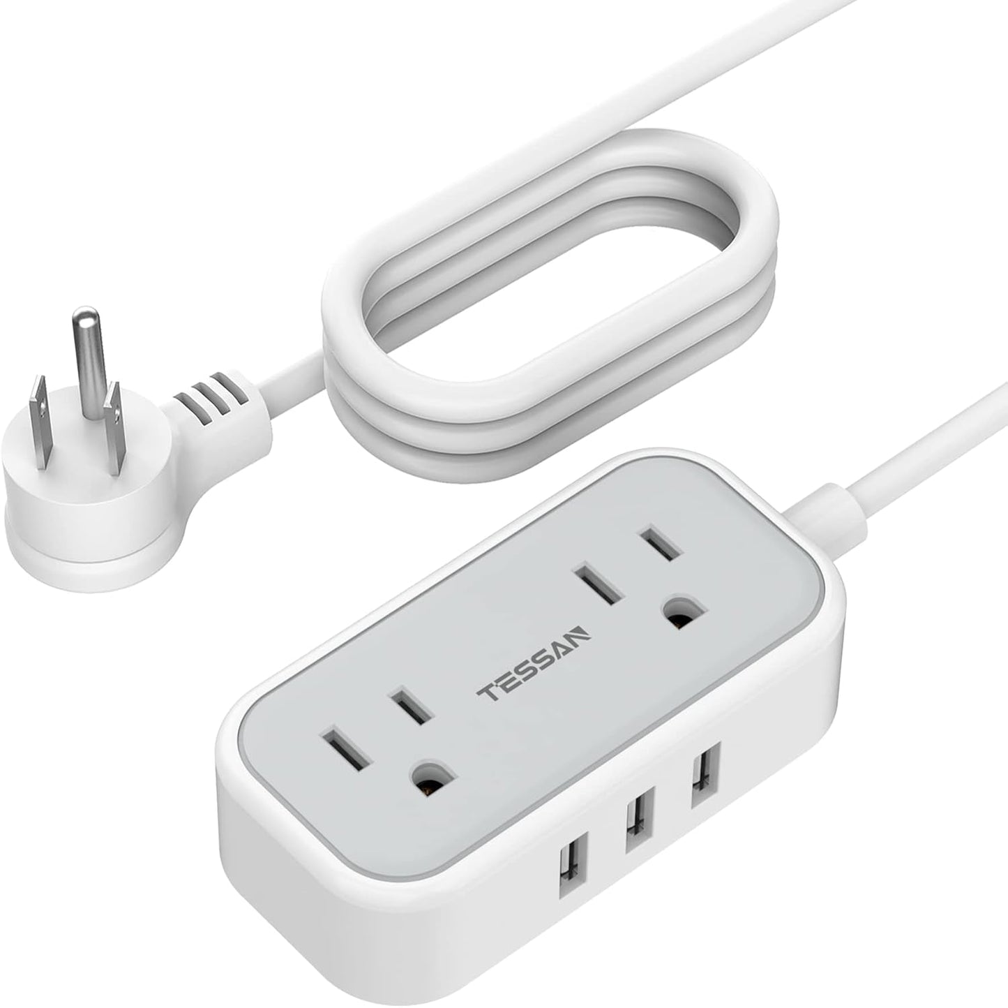 Mini Travel Power Strip with USB - Pixel World Store