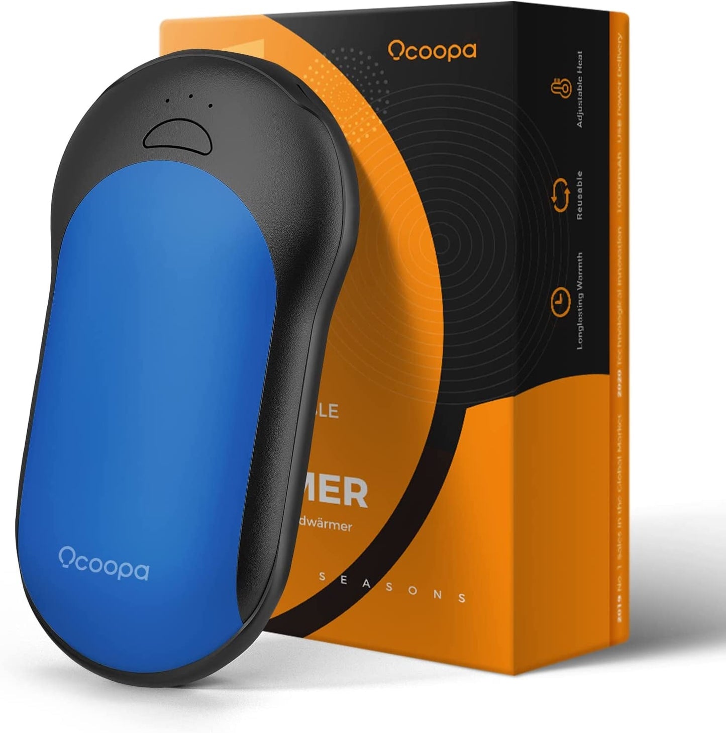 OCOOPA Rechargeable Hand Warmer H01 - 10000mAh with 15 - Hour Heat - Pixel World Store