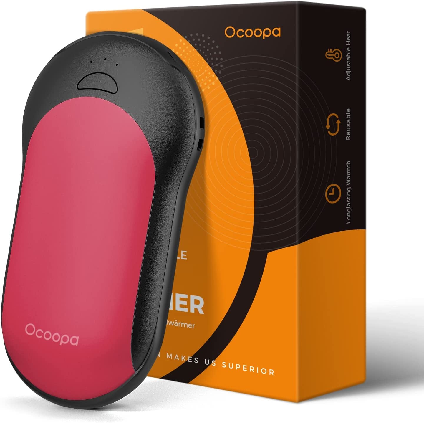 OCOOPA Rechargeable Hand Warmer H01 - 10000mAh with 15 - Hour Heat - Pixel World Store