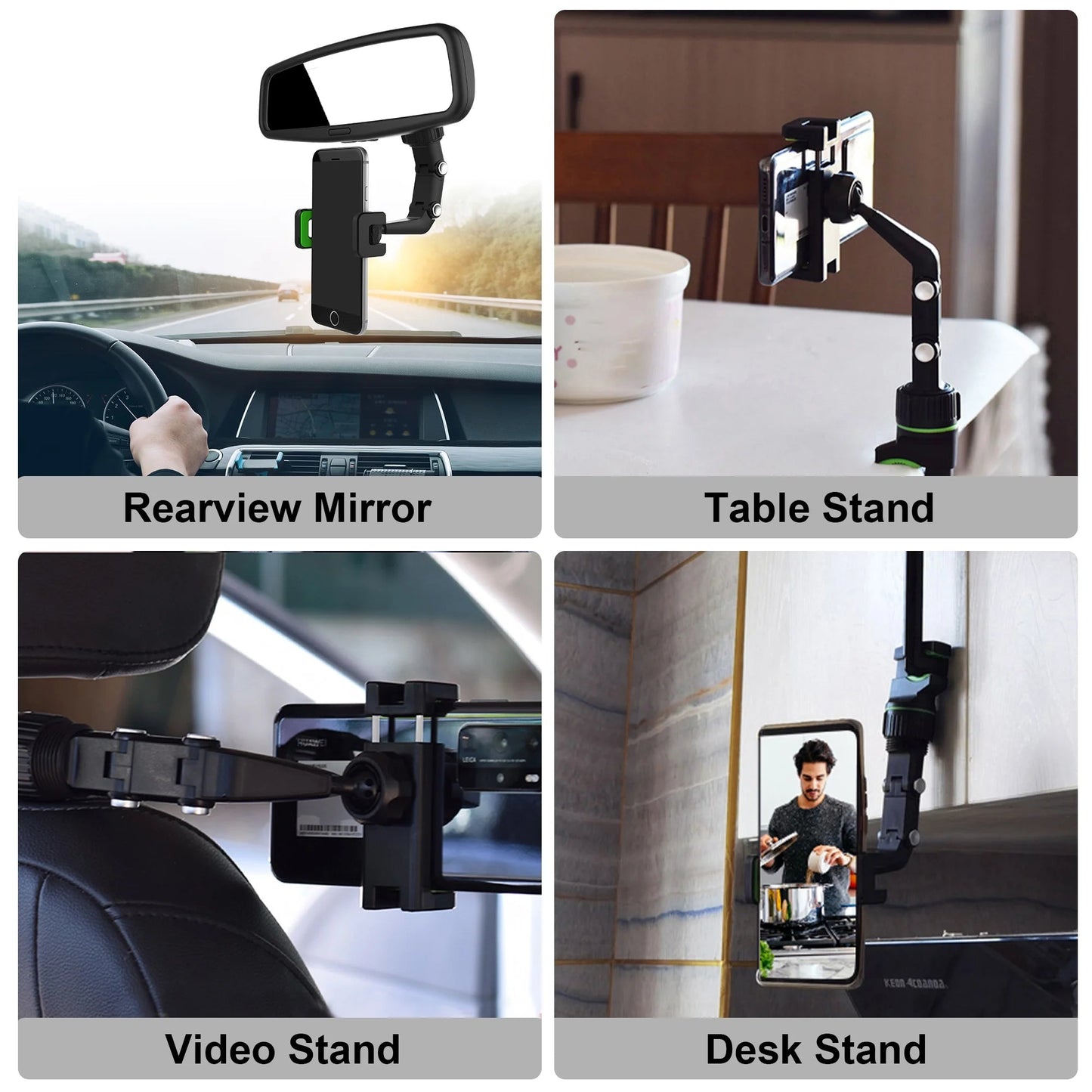 Rearview Mirror Phone Holder - Pixel World Store