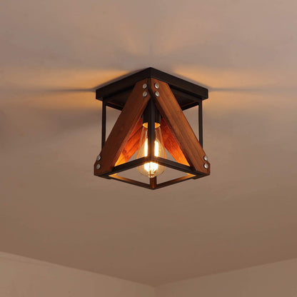 Rustic Industrial Ceiling Light - Pixel World Store