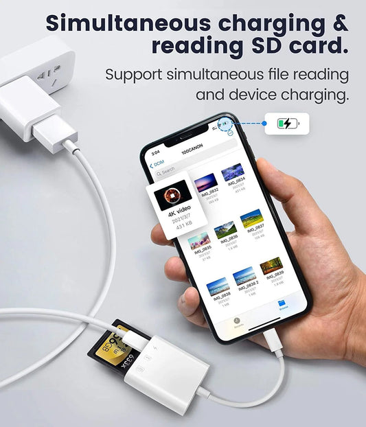 iPhone SD Card Reader