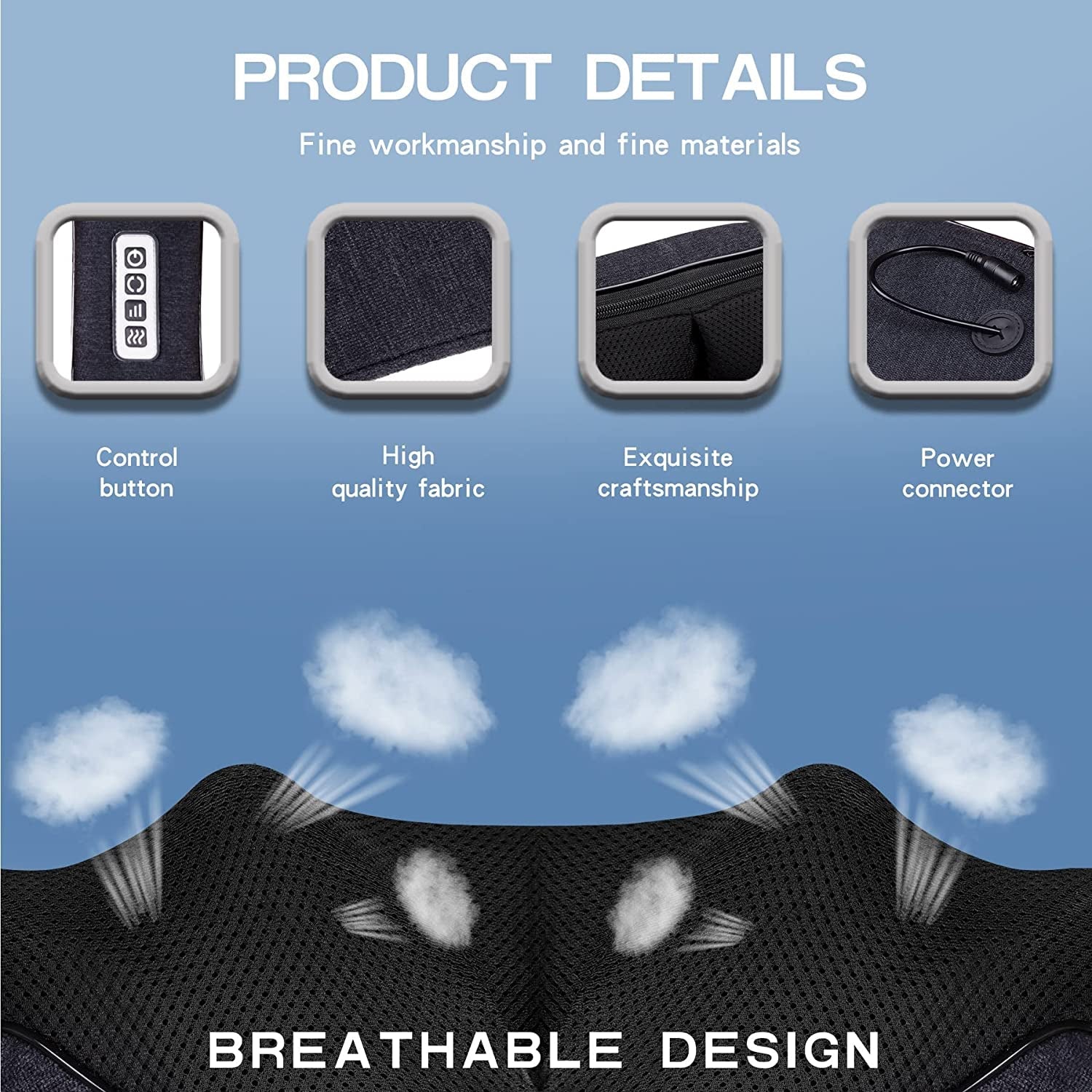 Shiatsu Neck & Back Massager with Heat - Pixel World Store