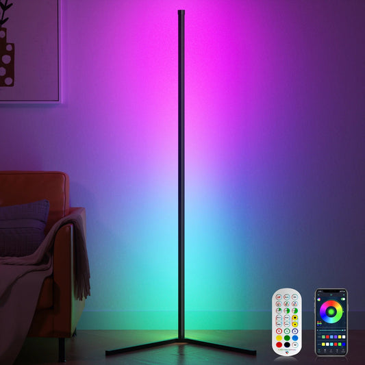 Smart RGB Corner Floor Lamp - Pixel World Store