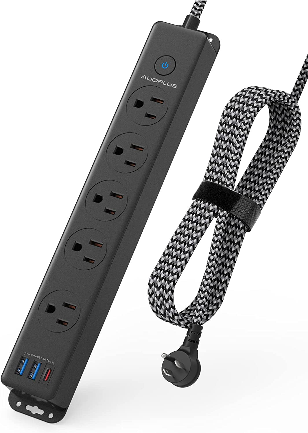 Surge Protector with USB - C & Mounting - Pixel World Store