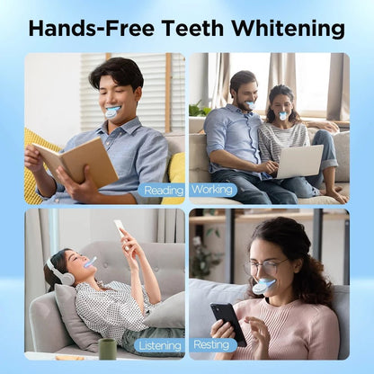 Teeth Whitening Kit with LED Light - Pixel World Store