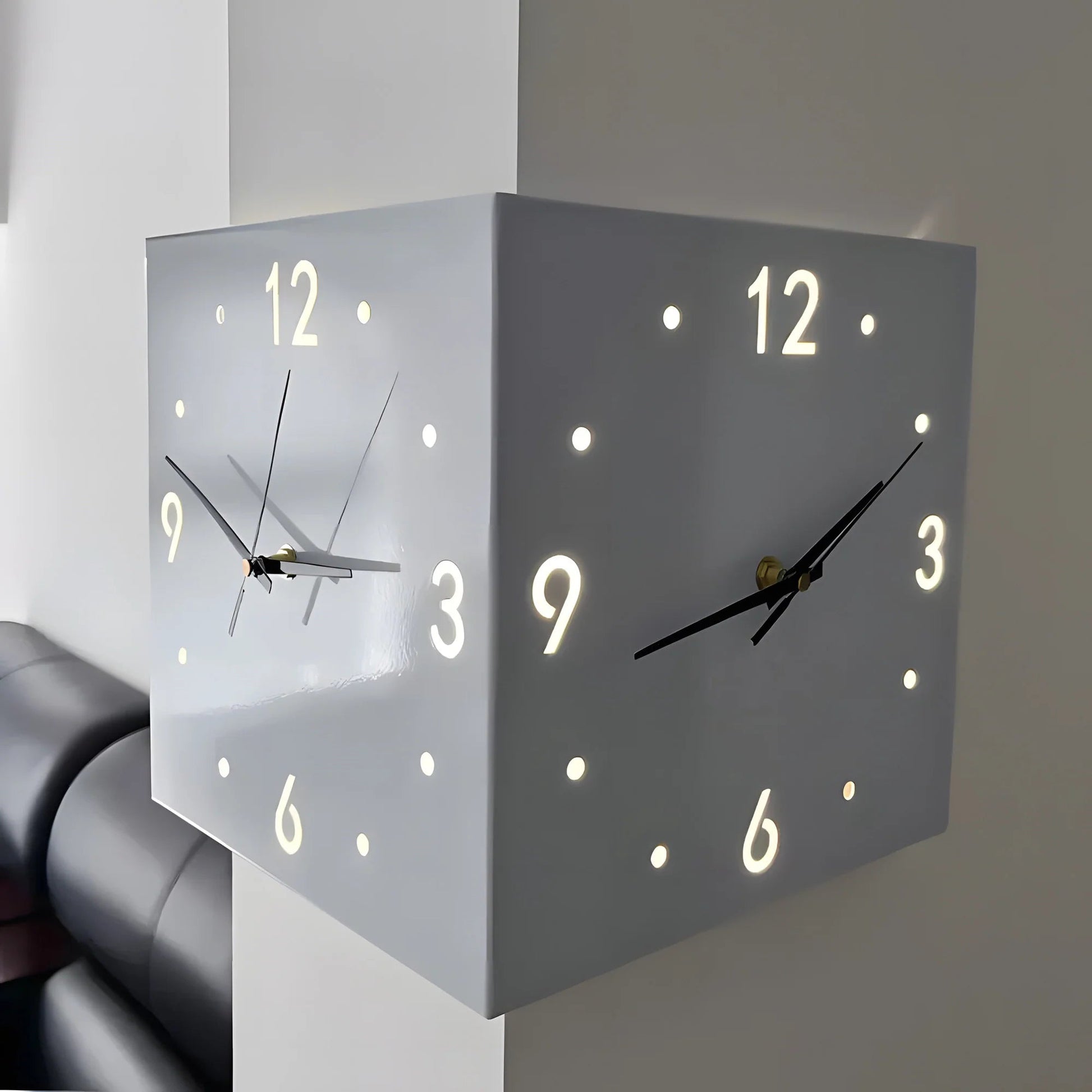 Voice Activated Corner Clock