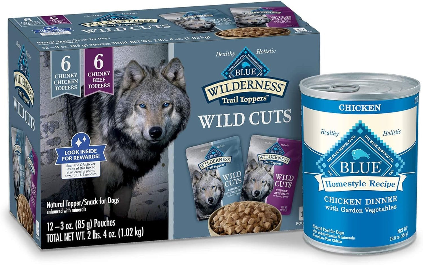 Wilderness Wild Cuts Wet Dog Food Toppers