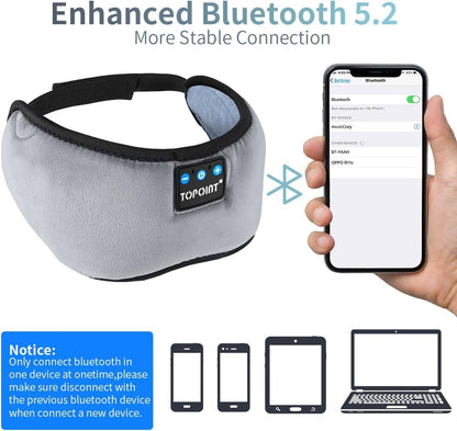 Wireless Sleep Headphones & Eye Mask - Pixel World Store